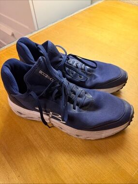 Men's Navy Boombah Turf Shoes
